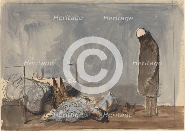 Elles étaient à lacets, c. 1914/1919. Creator: Jean Louis Forain.