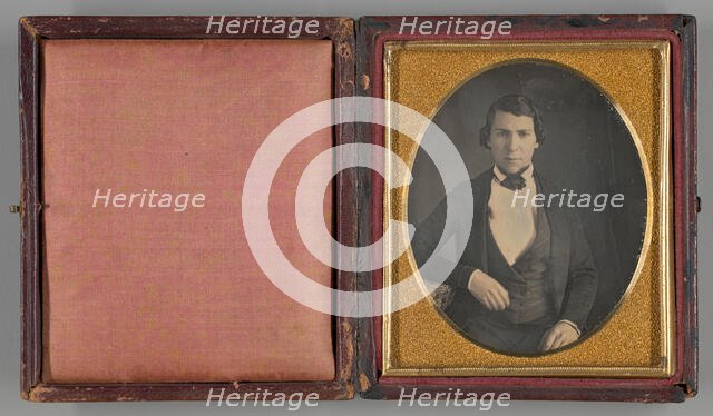 Untitled [portrait of a man], 1839/60.  Creator: Unknown.