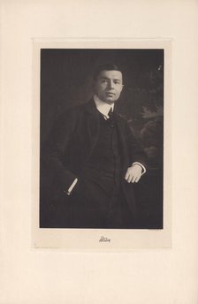 Portrait of Moritz Straus (1882-1959), 1920. Creator: Dührkoop, Rudolf (1848-1918).