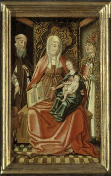 Saint Anne with Virgin and Child, ca. 1400-1425. Creator: Unknown.