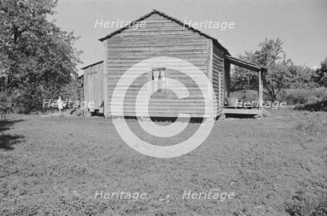 Bud Fields' home, Hale County, Alabama, 1936. Creator: Walker Evans.