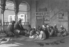 'The School of Sooltan Hassan', c1869. Artist: Edward Goodall.