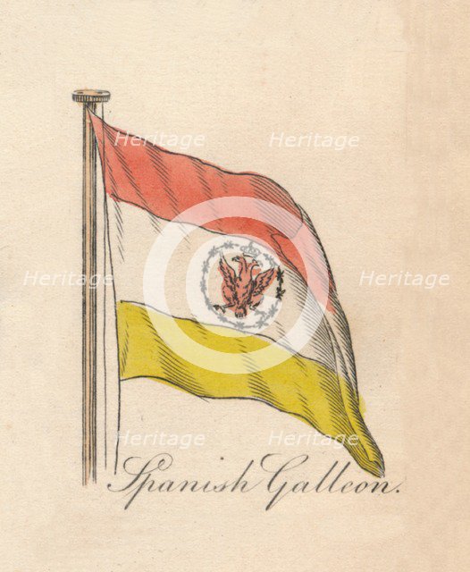 'Spanish Galleon', 1838. Artist: Unknown.