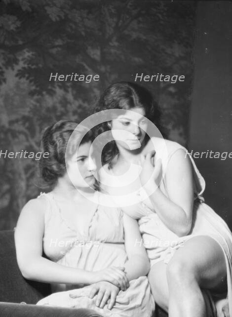 Irma Duncan dancers, 1929 or 1930. Creator: Arnold Genthe.