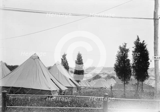 Colonial Rifles - Reunion of G.A.R. And Confederate Veterans Who Had Fought At Gettysburg..., 1913. Creator: Harris & Ewing.
