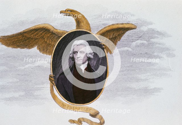 Joseph Priestley (1733-1804), English Presbyterian minister and chemist, 1801. Artist: Unknown