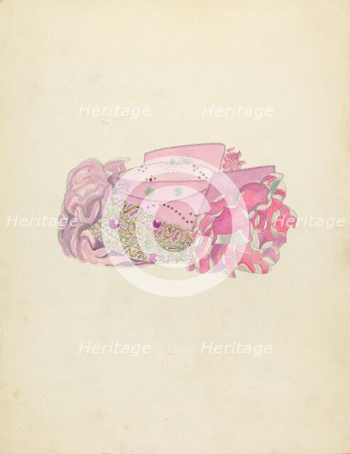 Hat, 1935/1942. Creator: Mae Szilvasy.