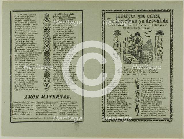 Lamentos que dirique (Laments That Direct), n.d. Creator: Manuel Manilla.