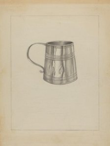 Silver Mug, c. 1936. Creator: Richard Schoene.