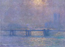 Charing Cross Bridge, the Thames, 1903. Creator: Monet, Claude (1840-1926).