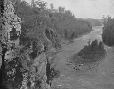 'Kaministiquia River, below Kakabeka Falls', c1897. Creator: Unknown.