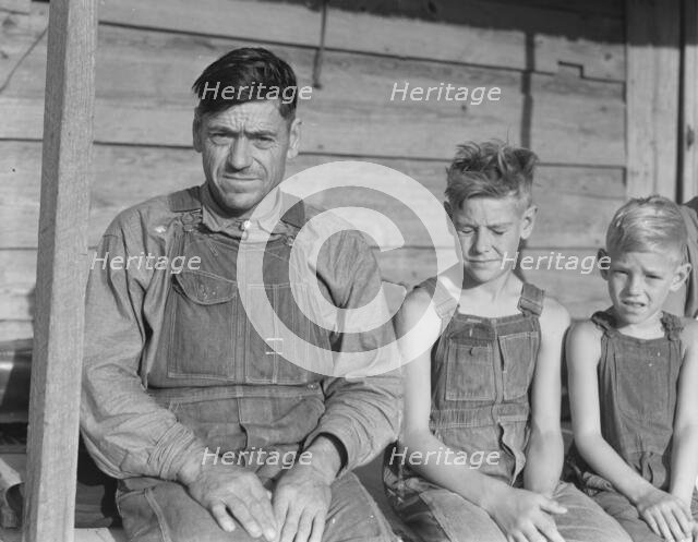 Sharecropper near Hartwell, Georgia, 1937. Creator: Dorothea Lange.