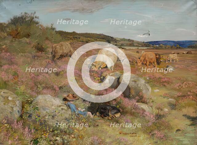 The Herd Girl, 1902 - 1906. Creator: William Walls.