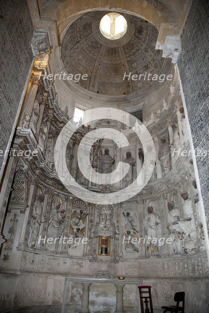 Interior, Old Cathedral of Coimbra, Portugal, 2009.  Artist: Samuel Magal