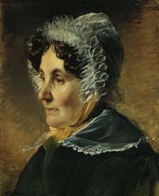 Theresia Amerling, Mother of the Artist, 1836. Creator: Friedrich von Amerling.