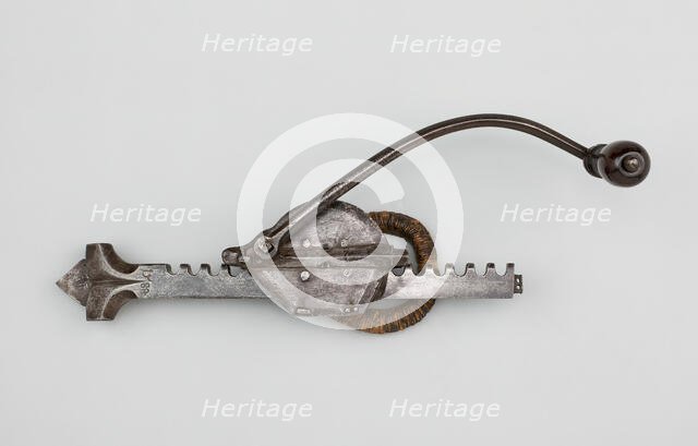 Cranequin (Winder) for a Crossbow, Germany, 1588. Creator: Unknown.
