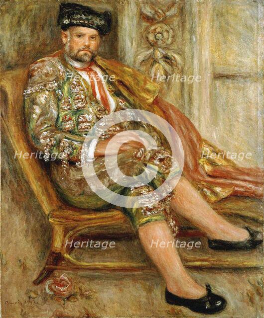 Ambroise Vollard en toréador, 1917. Creator: Renoir; Pierre Auguste (1841-1919).