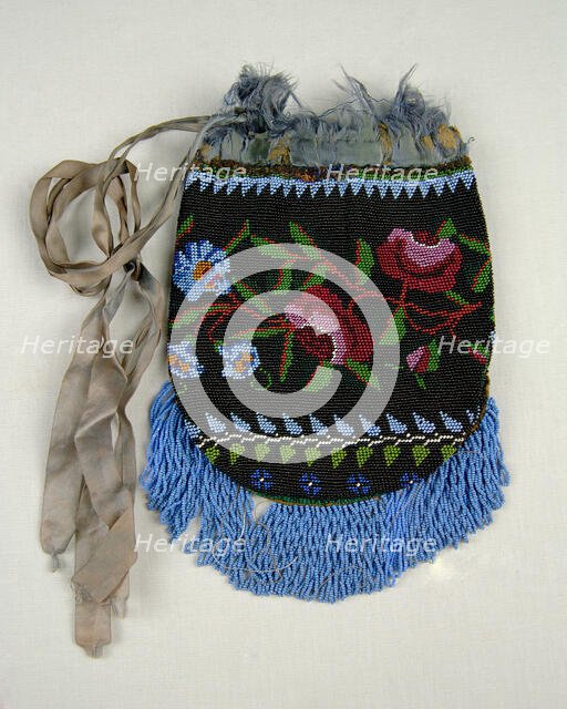 Pouch, American, 1840-60. Creator: Unknown.