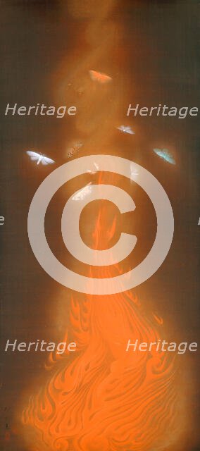 Dancing in the Flames, 1925. Creator: Gyoshu, Hayami (1894-1935).