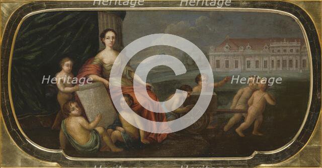 Princess Eleonora Czartoryska (1712-1795), Wife of Prince Michal (1696-1775)..., mid-18th century. Creator: Unknown.