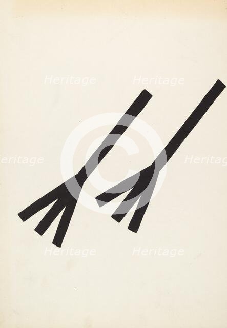 Cattle Brand, c. 1936. Creator: J.Henry Marley.