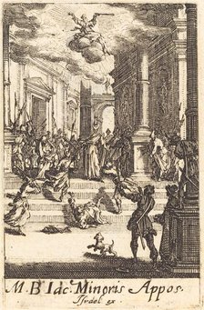 The Martyrdom of Saint James Minor, c. 1634/1635. Creator: Jacques Callot.