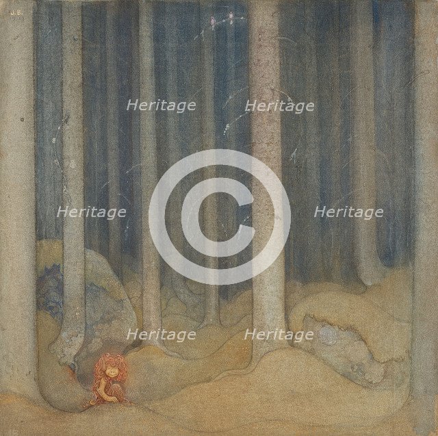 Humpe in the enchanted forest (Humpe i trollskogen), 1913.