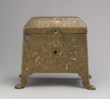 Casket with Figural Imagery, Iran, mid-13th century. Creator: Unknown.