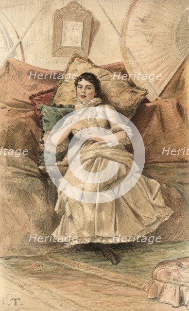 The Countess of Dalhousie, 1883. Artist: Unknown