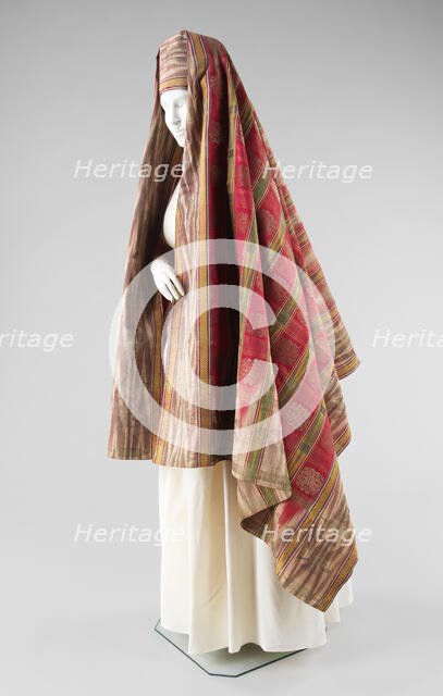 Wedding headdress, Russian, early 19th century. Creator: Unknown.