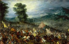 The Battle of Issus, 1602. Creator: Brueghel, Jan, the Elder (1568-1625).