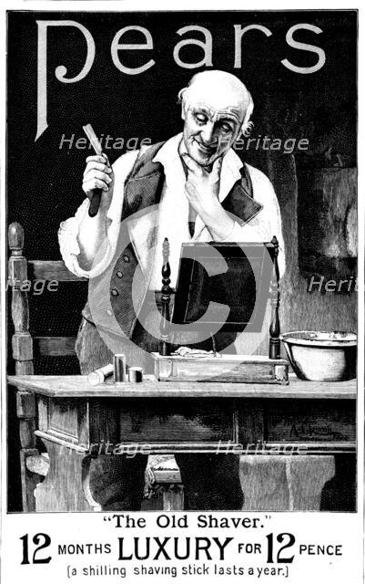 Advertisement for Pears' Soap, 1895. Creator: Unknown.