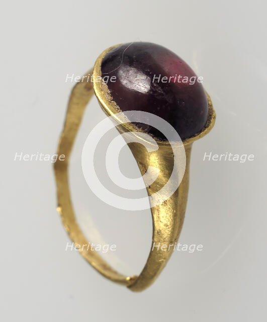 Finger Ring, Frankish, 7th century. Creator: Unknown.
