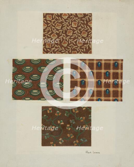 Cotton Prints, c. 1939. Creator: Albert J. Levone.