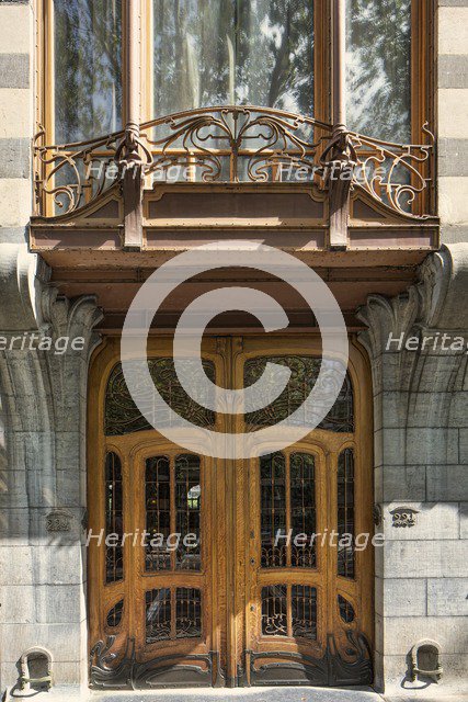 Hotel Solvay, 224 Avenue Louise, (1895-1903), c2014-2017. Artist: Alan John Ainsworth.