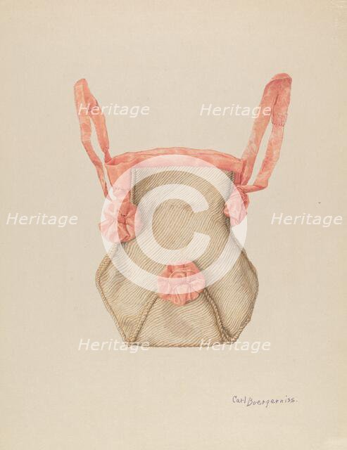 Handbag, c. 1940. Creator: Carl Buergerniss.