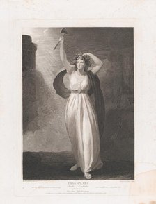 Cassandra Raving (Shakespeare, Troilus and Cressida, Act 2,..., first published 1795; reissued 1852. Creator: Francis Legat.