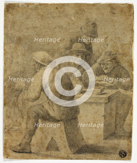 Four Peasants at Table, n.d. Creator: Unknown.