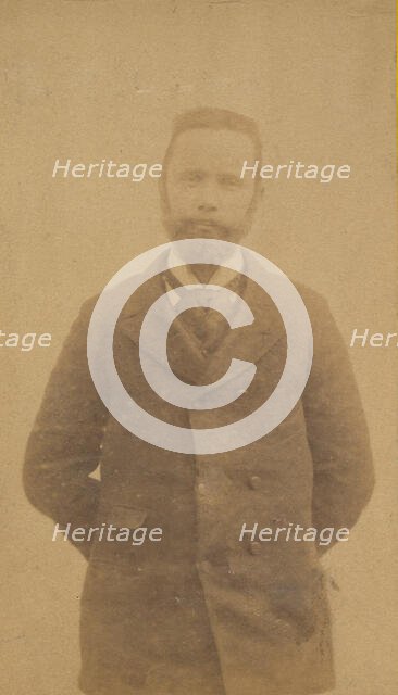 Mathieu. Gustave. (avec une barbe postiche), 1880s-90s. Creator: Alphonse Bertillon.