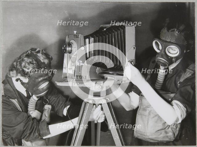 Royal Air Force No. 2 School of Photography, Palatine Road, Blackpool, 1942-1943. Creator: Barnet Saidman.