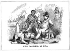 'King O'Connell at Tara', 1843. Artist: Unknown