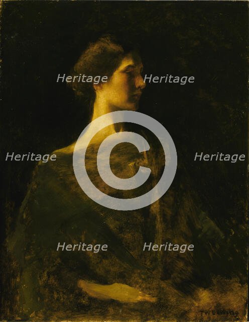 Alma, ca. 1895-1900. Creator: Thomas W Dewing.