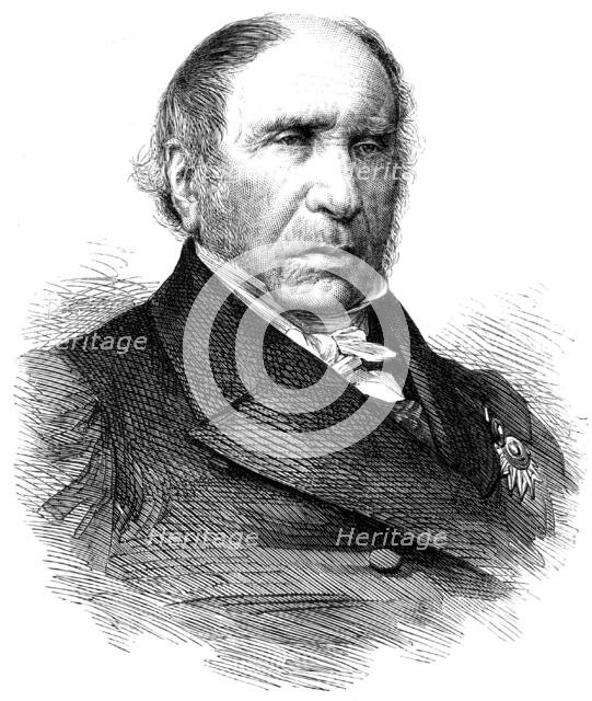 The late M. Dupin, Sen., Senator and Procureur-General of the Court of Cassation, 1865. Creator: Unknown.