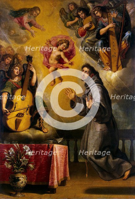 Vision of Saint Antony of Padua', 1631.  Creator: Carducho (Carducci), Vincente (ca. 1576-1638).