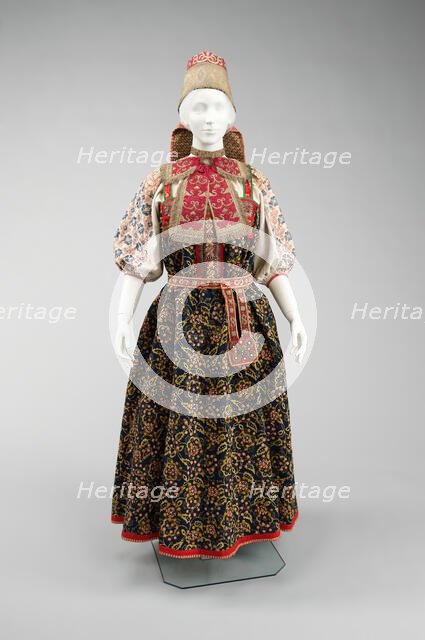 Ensemble, Russian, third quarter 17th-19th century. Creator: Unknown.