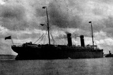 The Spanish-American War Preparations: the American liner "St. Paul"..., 1898. Creator: Stephen Cribb.