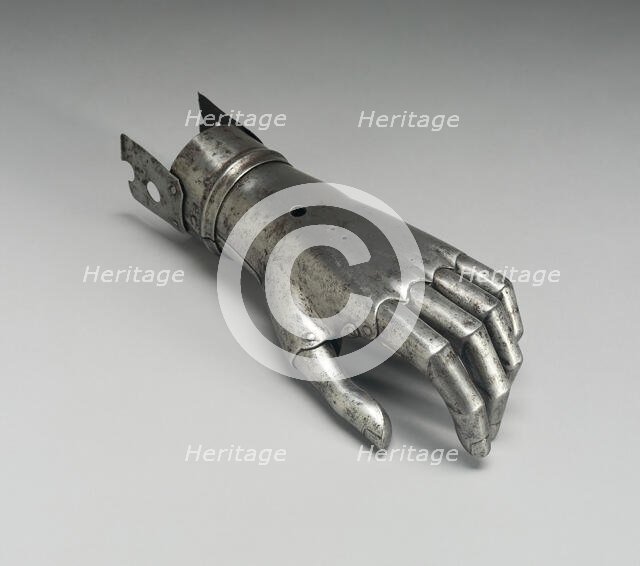 Left Hand Prosthetic, Europe, late 16th century. Creator: Unknown.