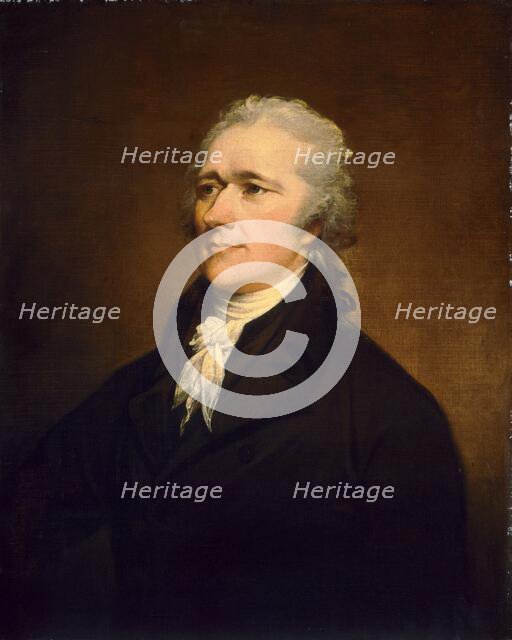 Alexander Hamilton, c. 1806. Creator: John Trumbull.