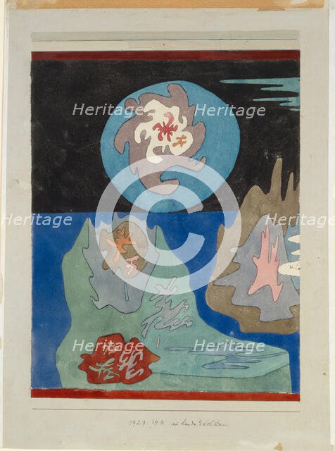 Im Lande Edelstein, 1929. Creator: Klee, Paul (1879-1940).