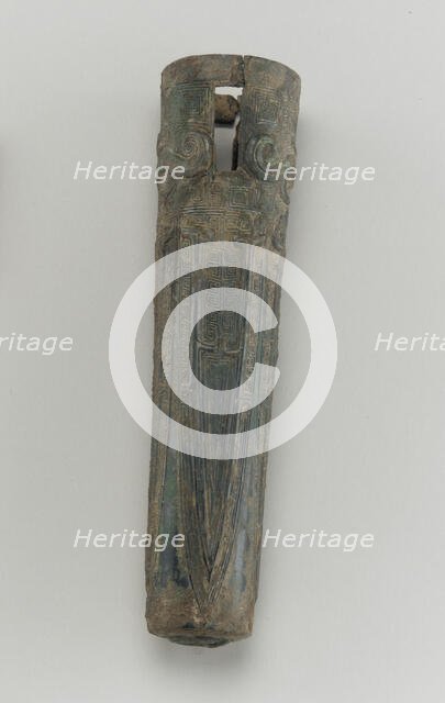 Chariot fitting: axle cap, Shang dynasty, ca. 1600-1050 BCE. Creator: Unknown.